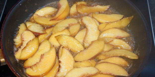 овсяная каша с нектаринами