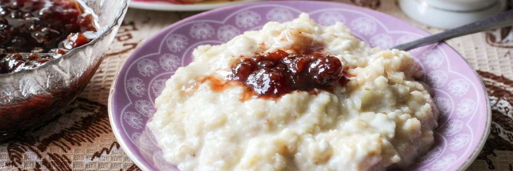 Овсяная каша с творогом