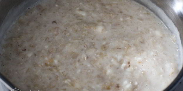 овсяная каша с творогом