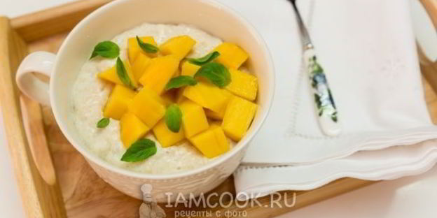 овсяная каша со сгущенкой