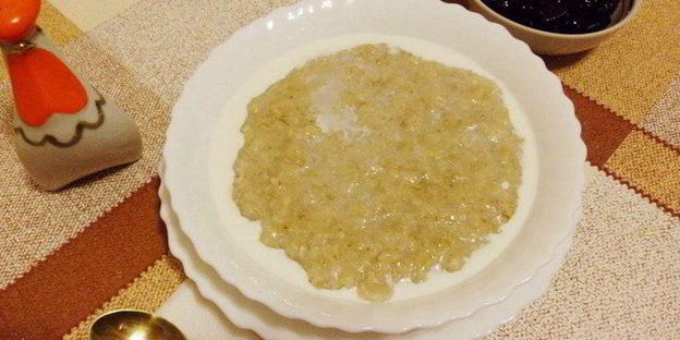 овсянка по-английски