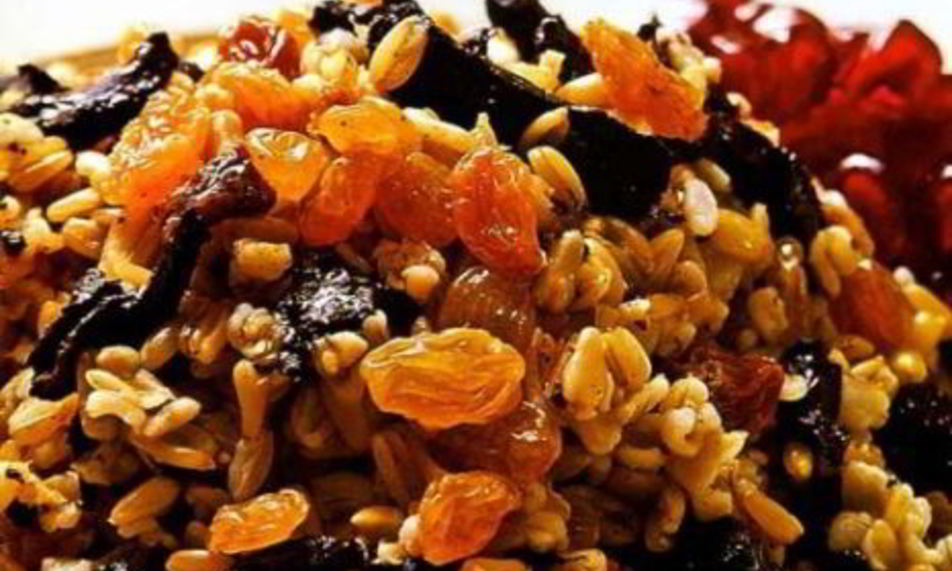 Рецепт овсянки с черносливом и изюмом