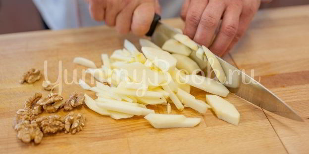 овсянка с сухофруктами и орехами