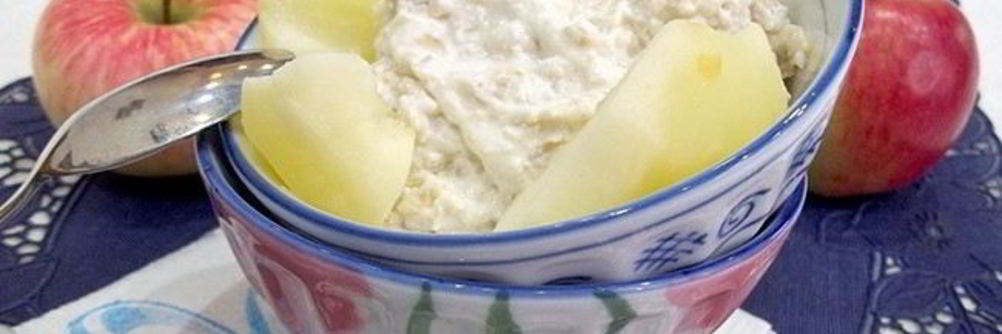 Овсянка с творогом