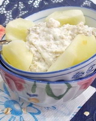 Овсянка с творогом
