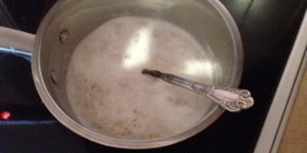 овсянка с вареньем