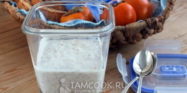 овсянка в банке
