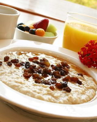 Овсянка в микроволновке