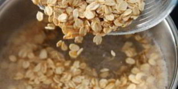 постная овсяная каша