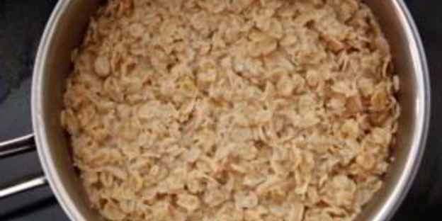 постная овсяная каша