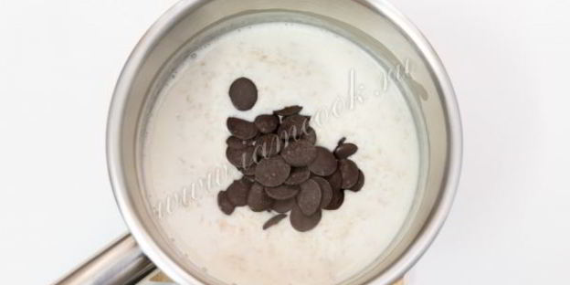 шоколадная овсяная каша