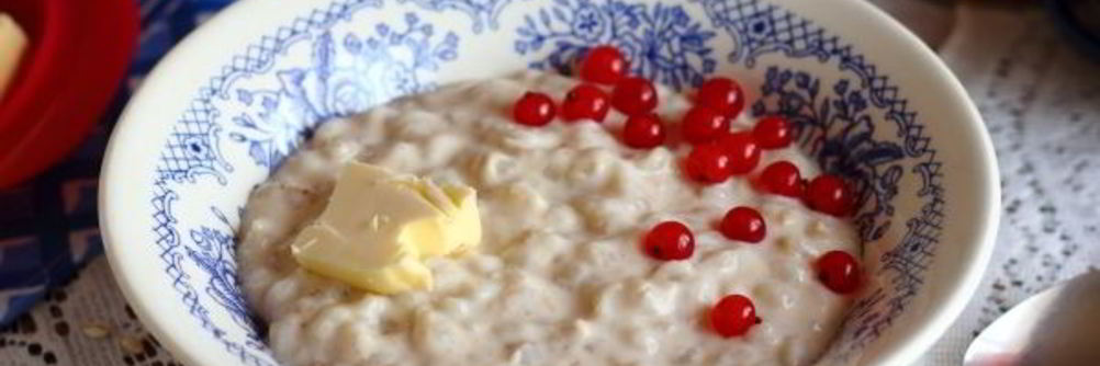 Перловая каша на молоке