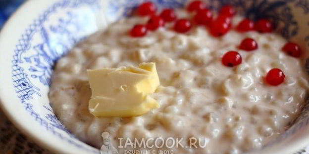 перловая каша на молоке