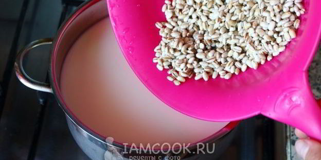 перловая каша на молоке