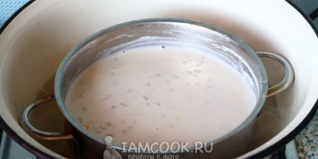 перловая каша на молоке