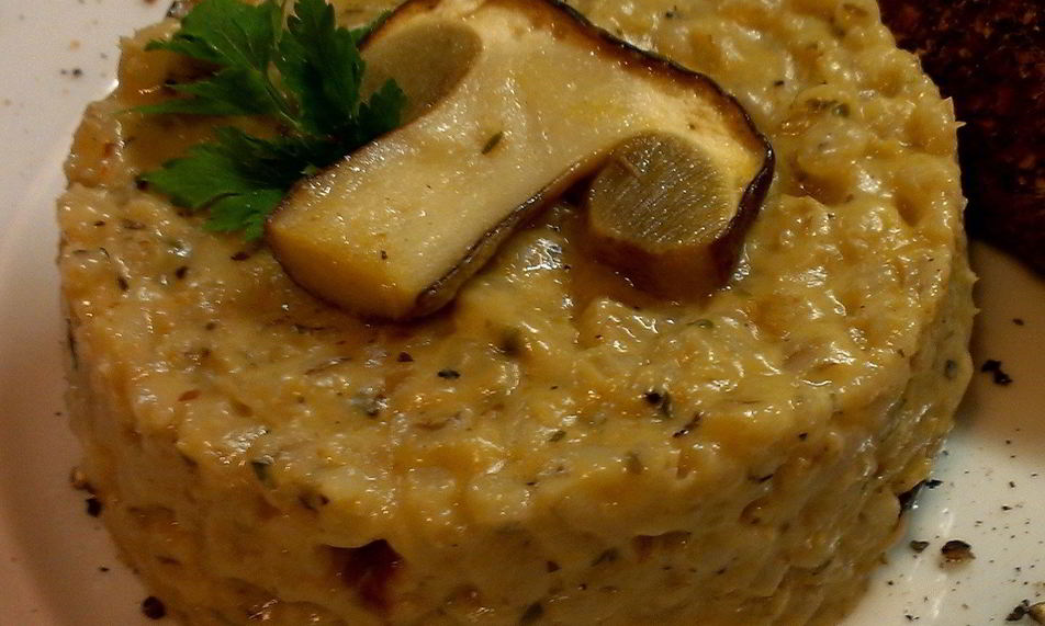 Рецепт перловой каши с белыми грибами