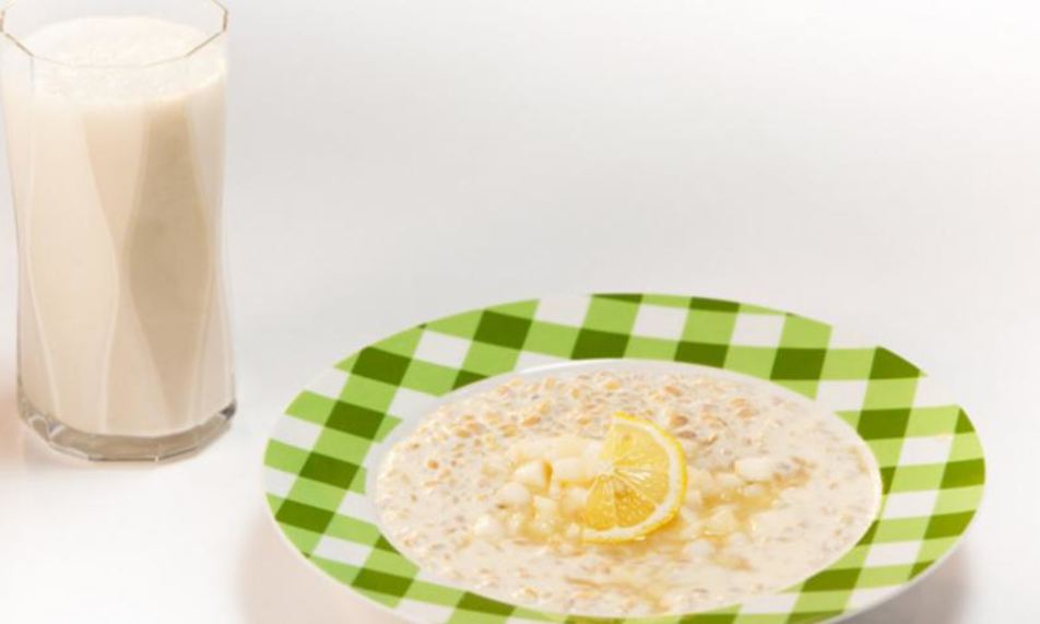 Рецепт перловой каши с кокосами в меду