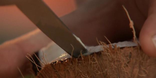 перловая каша с кокосами в меду