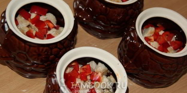 перловая каша с курицей и овощами