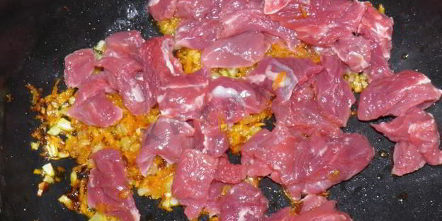 перловая каша с мясом в мультиварке