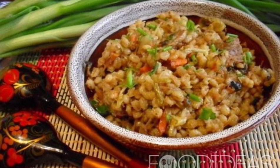 Рецепт перловой каши с тушенкой