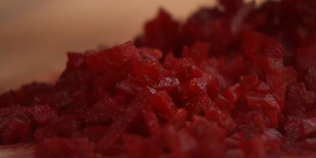 перловая каша со сладкой свеклой