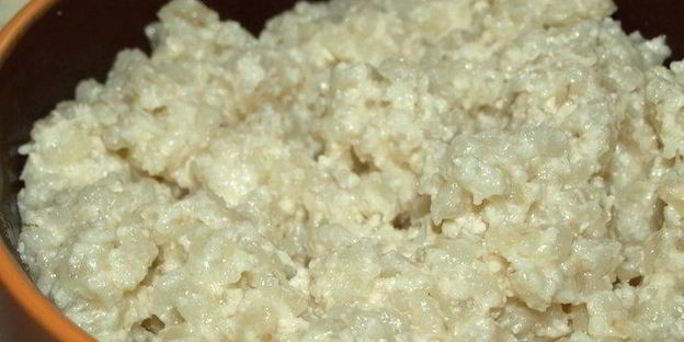 перловая каша, томленая в молоке