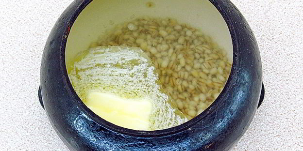 перловая каша в духовке