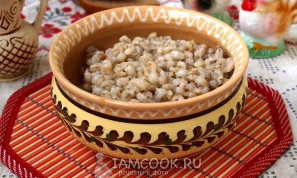 Рецепт перловой каши