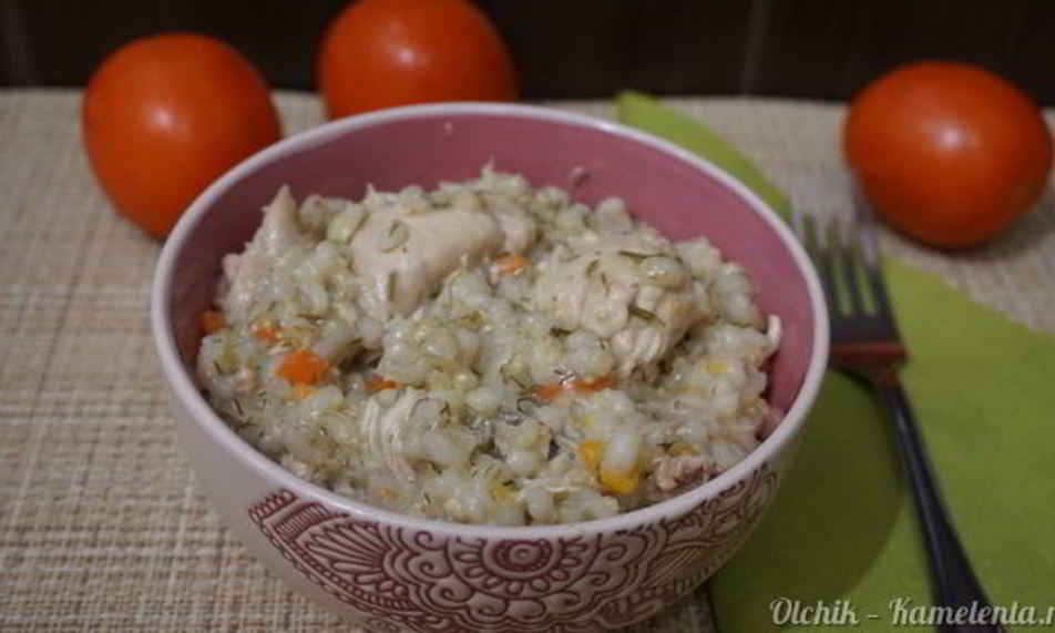 Рецепт перловки с курицей в мультиварке