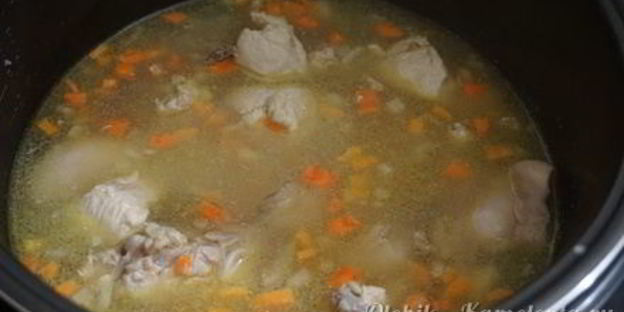 перловка с курицей в мультиварке