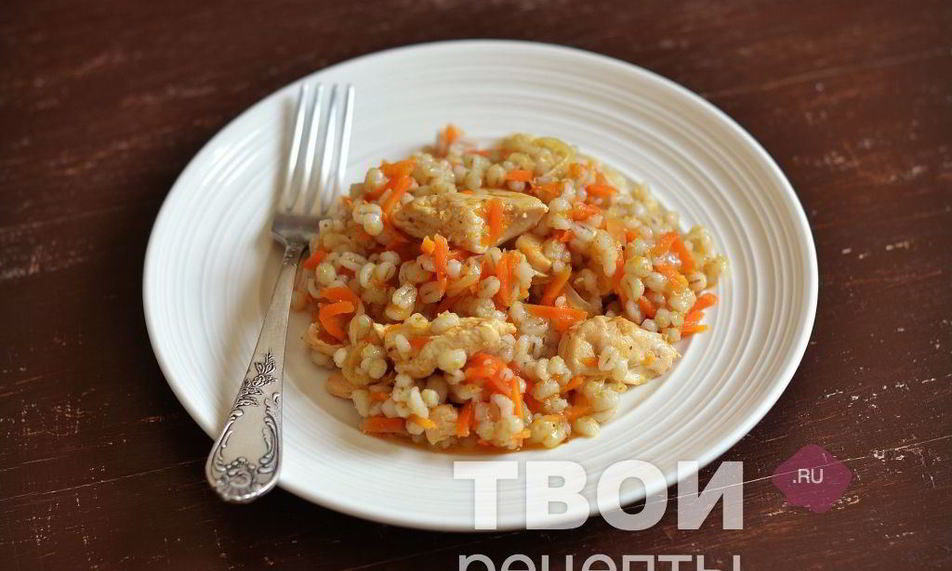 Рецепт перловки с курицей