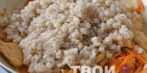 перловка с курицей