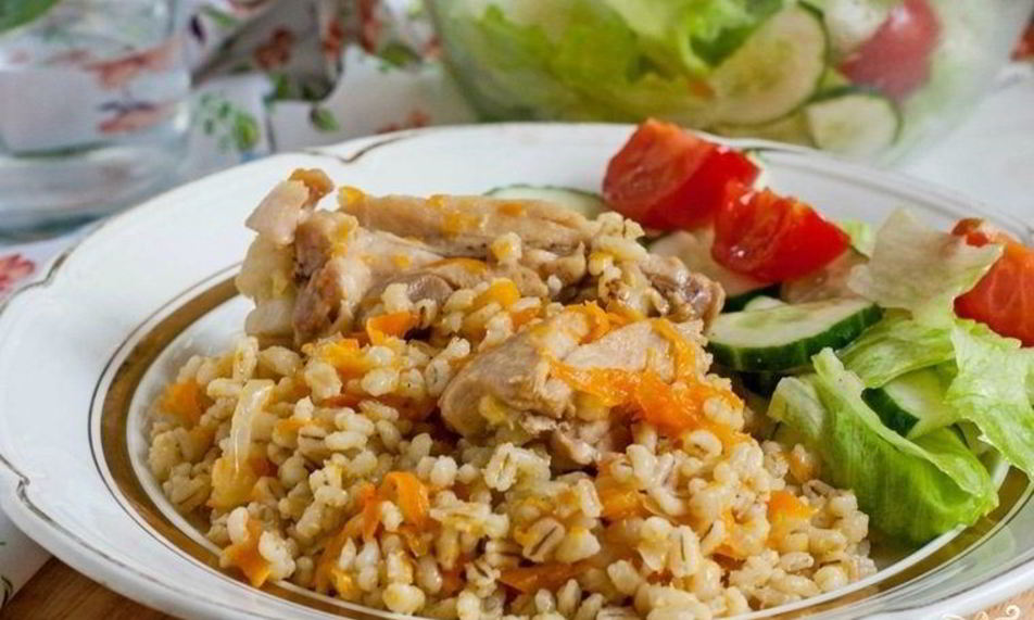 Рецепт перловки с мясом в мультиварке