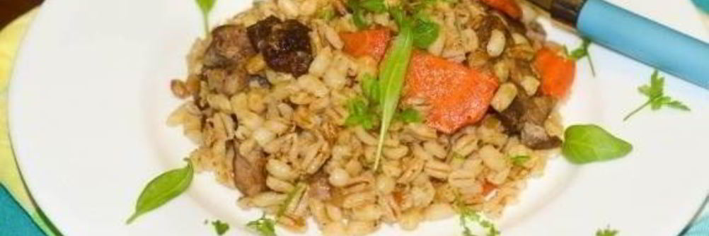 Перловка с мясом