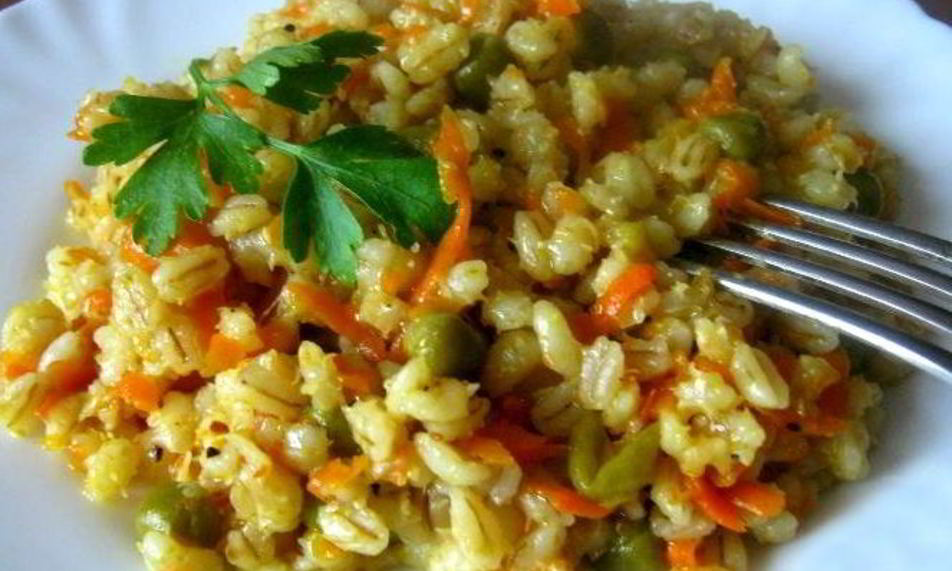Рецепт перловки с овощами