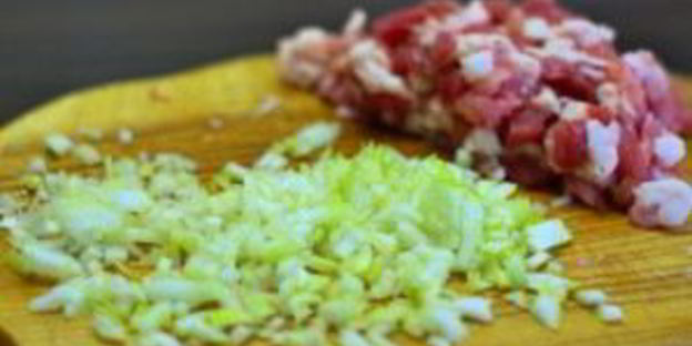 перловка с соусом