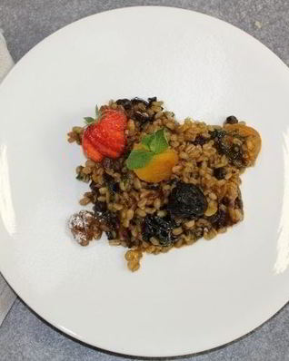 Перловка с сухофруктами