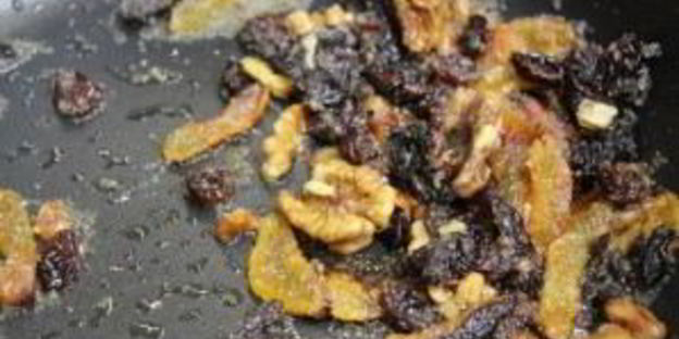 перловка с сухофруктами