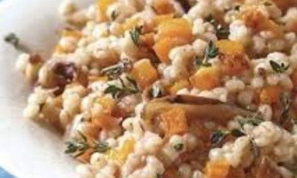 Рецепт перловки с тыквой и грибами