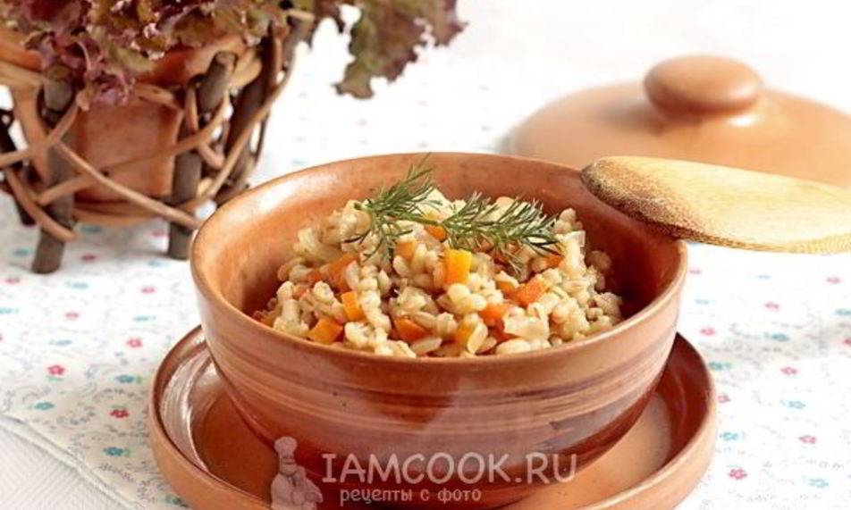 Рецепт постной перловой каши