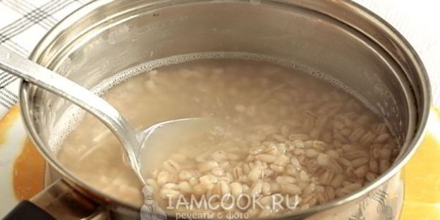 постная перловая каша