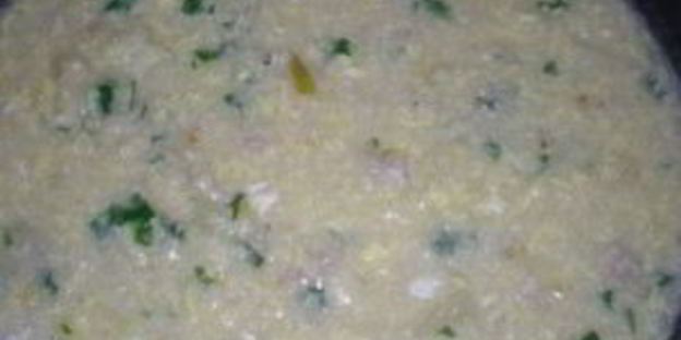 полевая каша с тушенкой