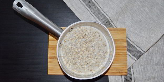 пряная каша с грушей