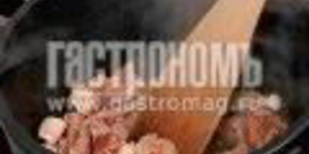 пшеничная каша с бараниной