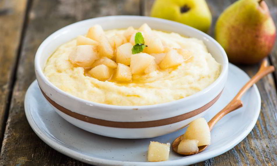 Рецепт пшеничной каши с грушей