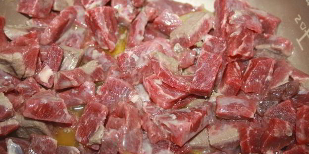 пшеничная каша с мясом в мультиварке