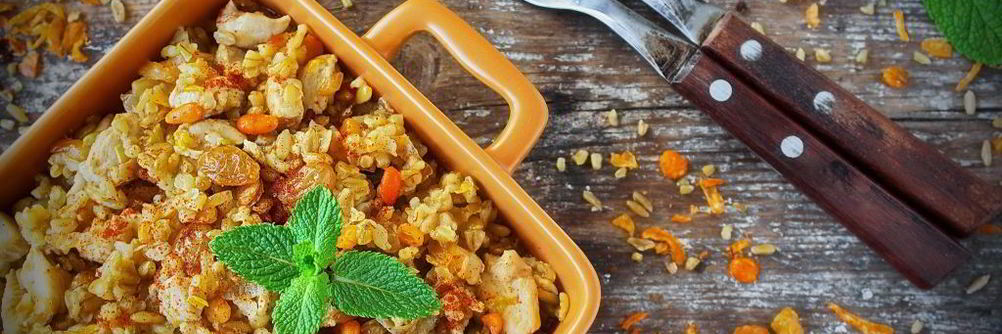 Пшеничная каша с мясом