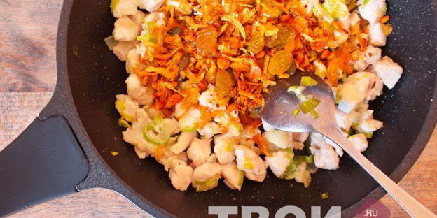 пшеничная каша с мясом