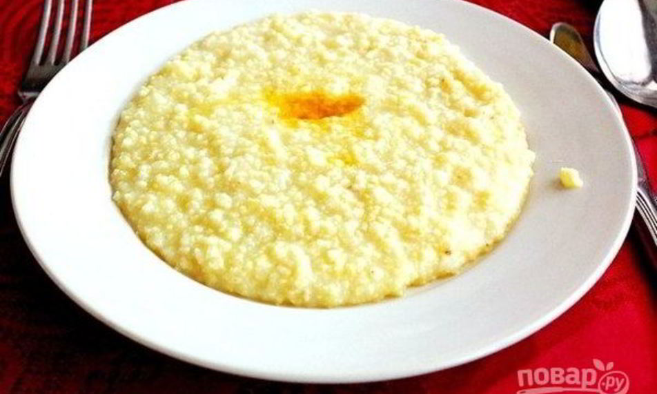 Рецепт пшенной молочной каши